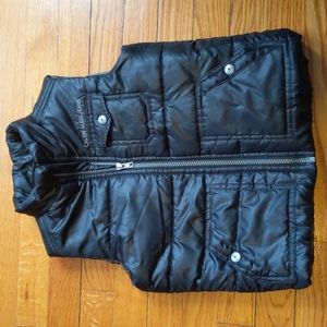Calvin Klein sleeveless puff vest size 4